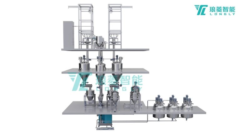 高效勻漿自動化產線 高效勻漿自動化產線