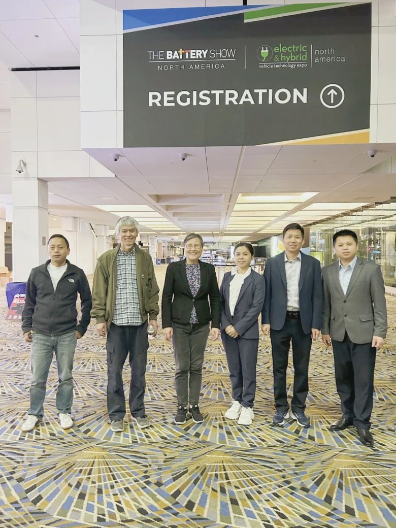 北美電池展會現場