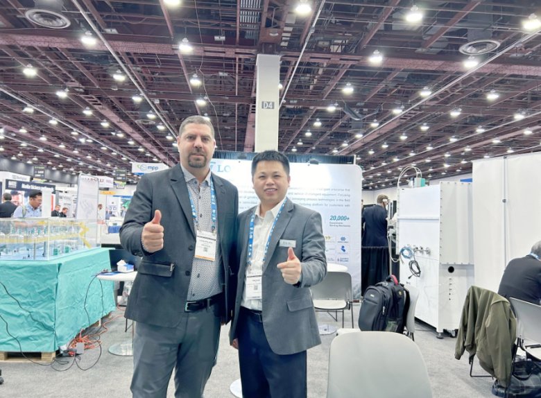 北美電池展會現場