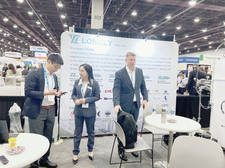 北美電池展會現場