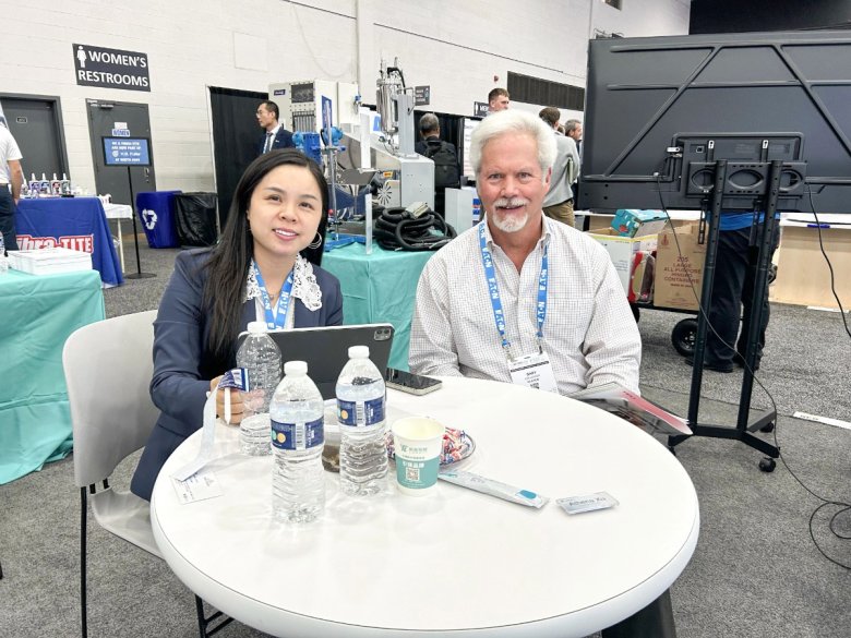 北美電池展會現場